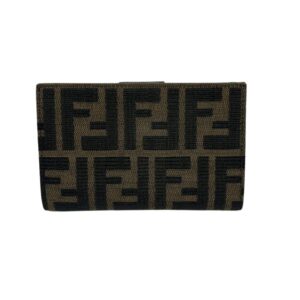 FENDI women's Brown Zucca Wallet