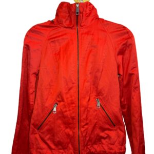 Burberry Red Jacket Size 8 Hood